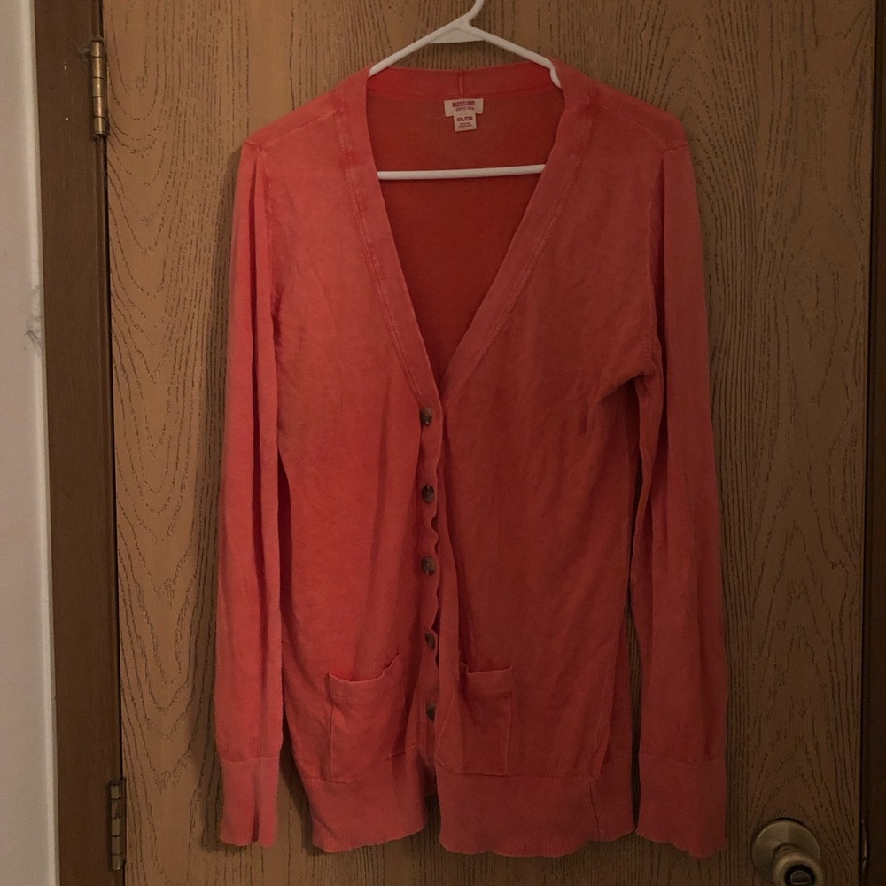 Mossimo boyfriend button front cardigan. Xxl